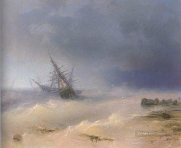 イヴァン・アイヴァゾフスキーの嵐の海景 Oil Paintings